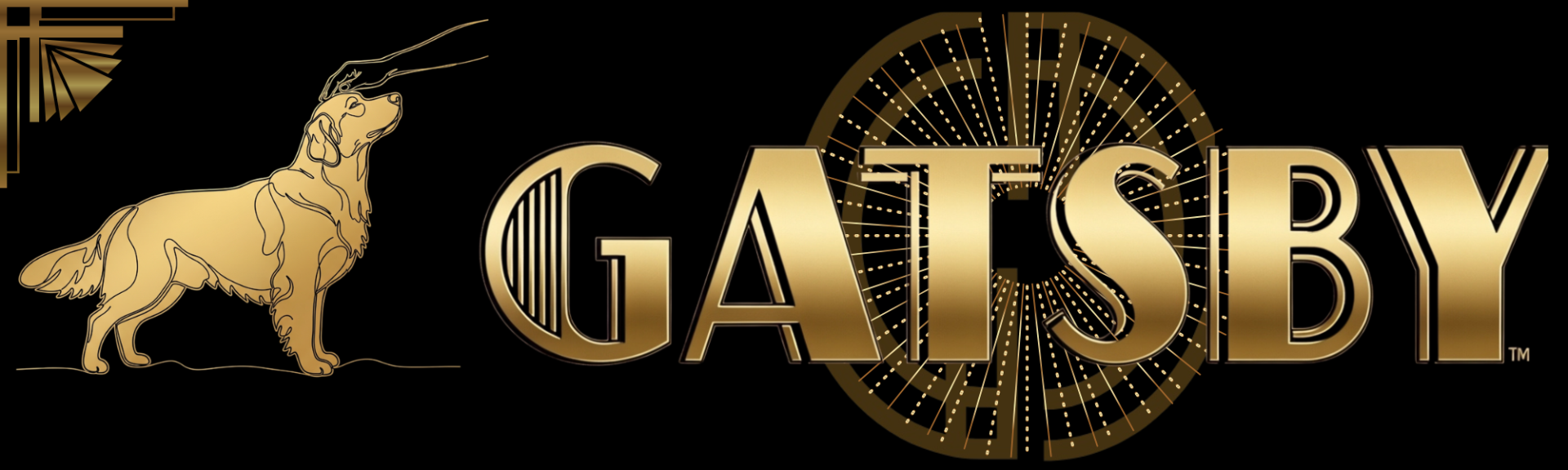Banniere gatsby gold