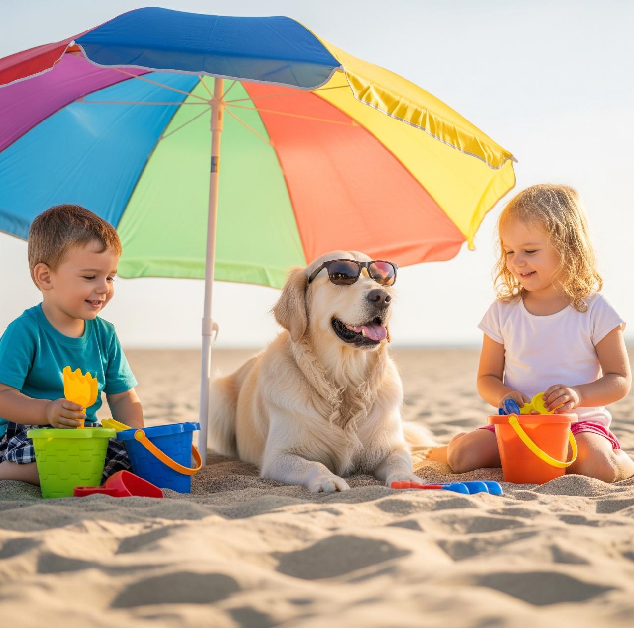 E te 2025 avec son chien 1