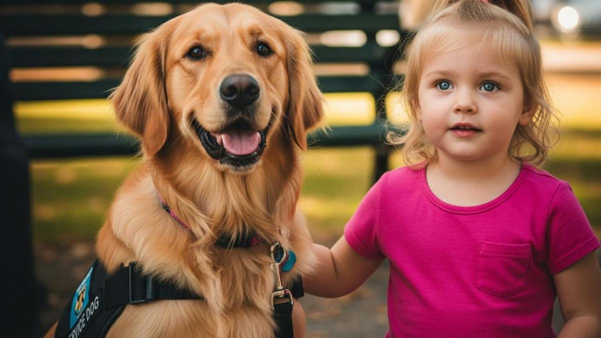 Golden retriever d'assistance - actualités 2025 et rôle auprès des personnes handicapées